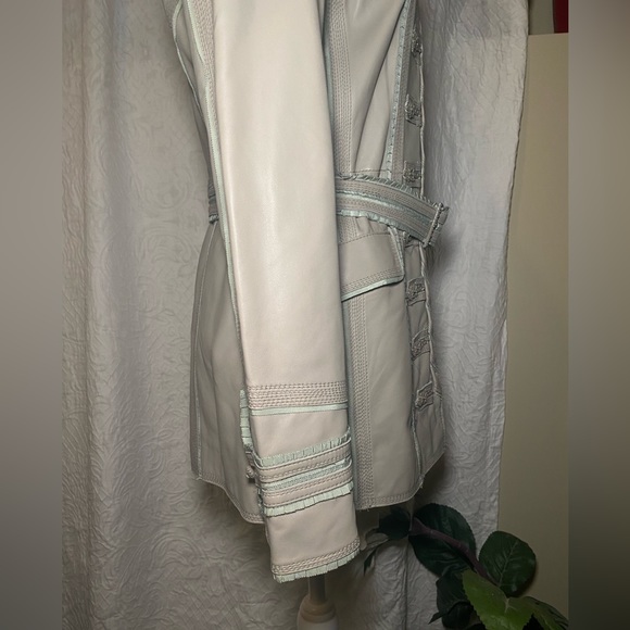 Ébène by P. Assuline Lamb Skin Leather Jacket - Picture 9 of 15